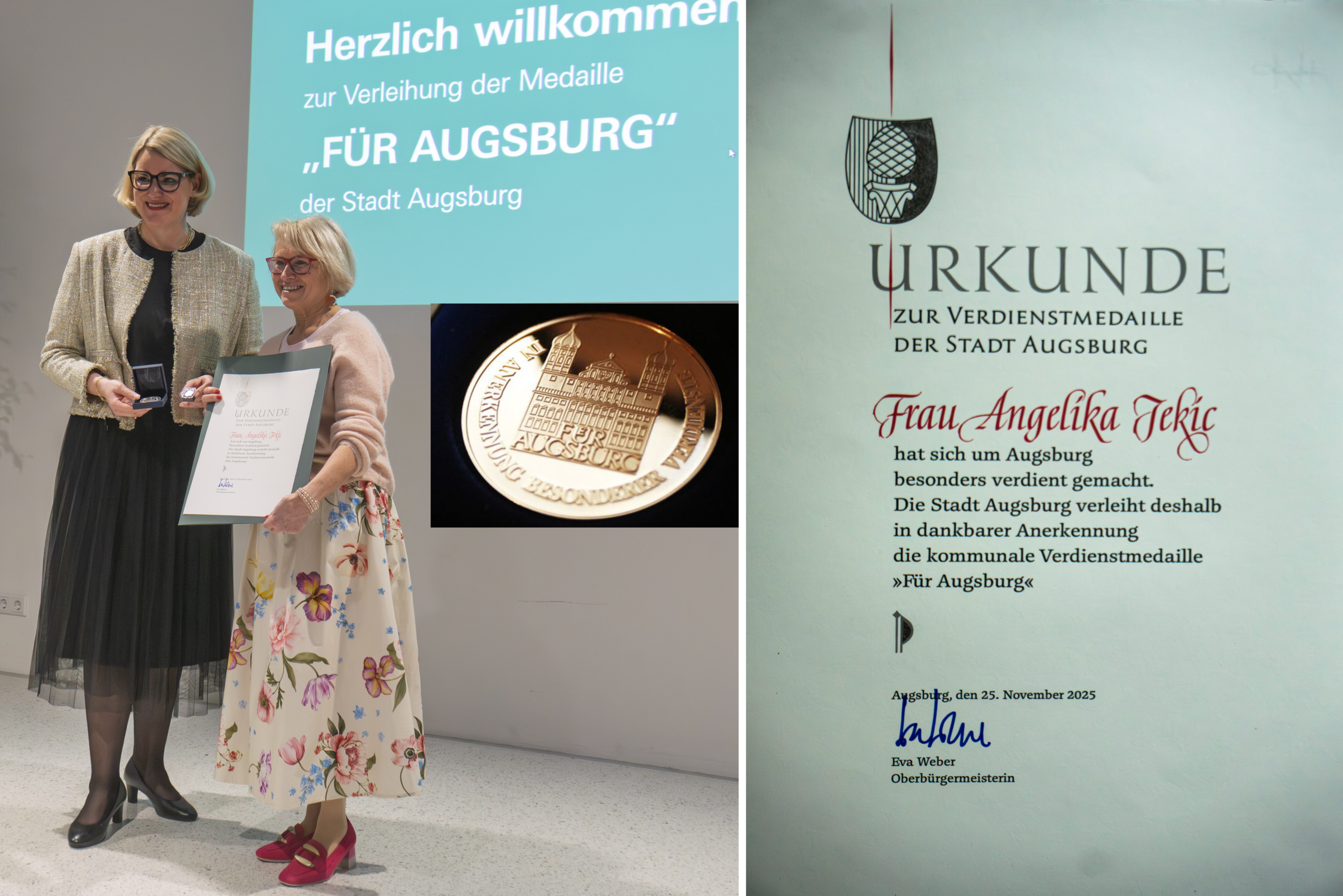 Ehrenmedaille der Stadt Augsburg