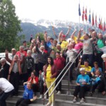 Die Bunten Gruppenbild in Innsbruck