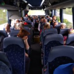 Im Bus zurück aus Innsbruck waren alle recht erschöpft
