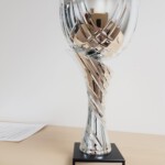 Pokal für den 1. Platz beim World Music Festival in Innsbruck 2019